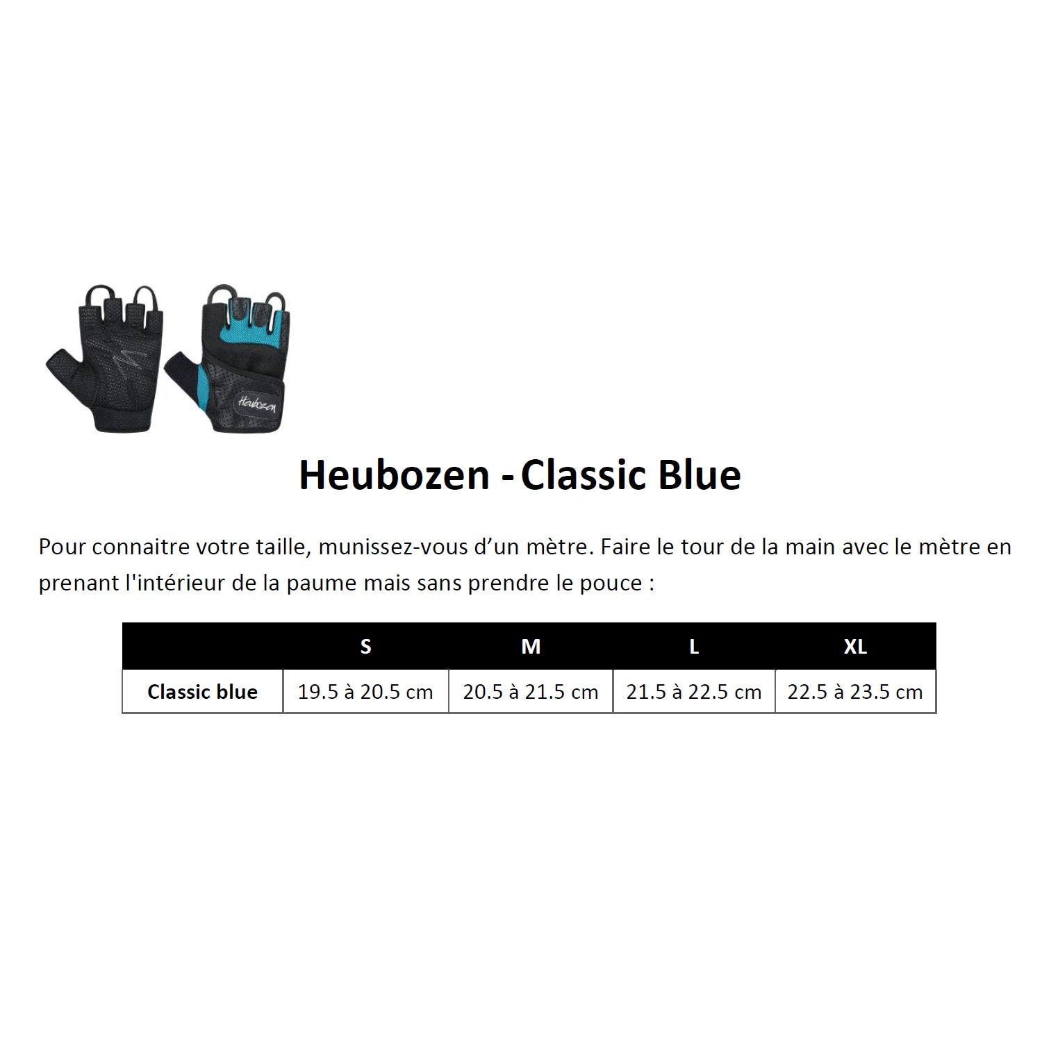 Gants Classic Blue