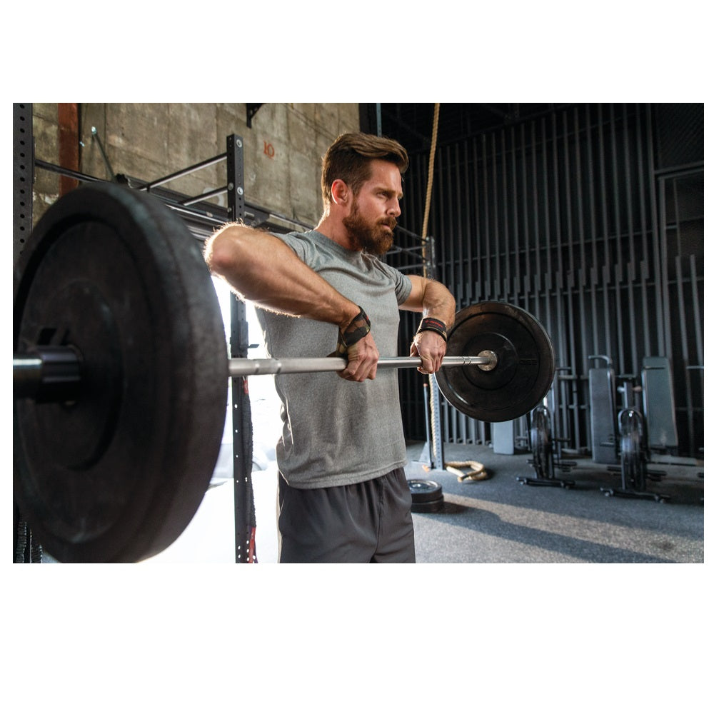 Harb Padded Cotton Lifting Straps Camo