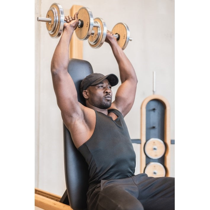 WeightPlate Tower en Merisier